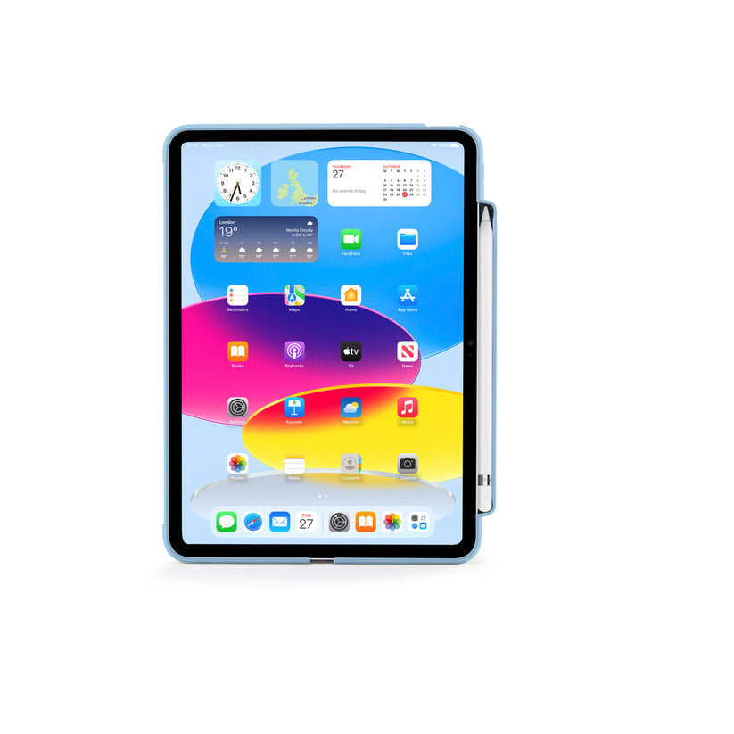 Pouzdro pro iPad 10,9" 2022 Pipetto Origami No3 Pencil Case - světle modré - istyle.work