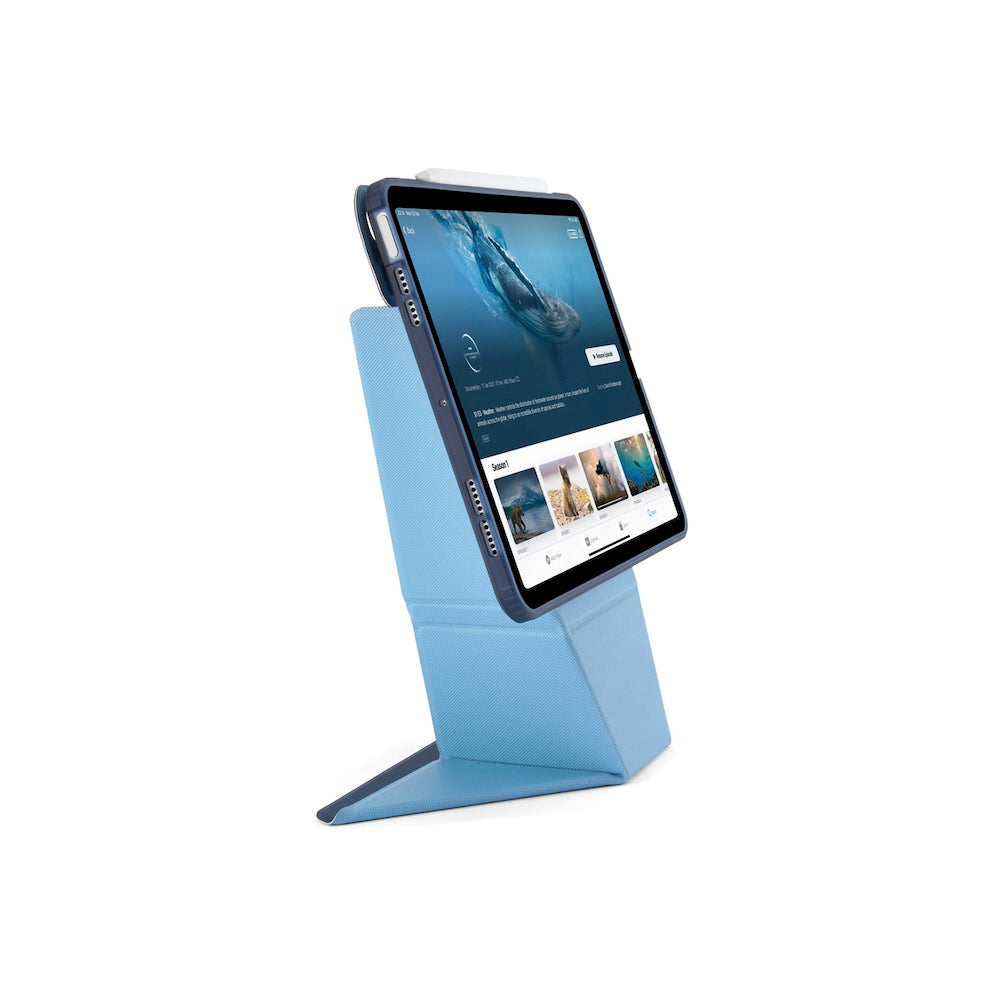 Kryt pro iPad Air 13" (2024) Pipetto Origami No6 Stand Case - modrý - istyle.work