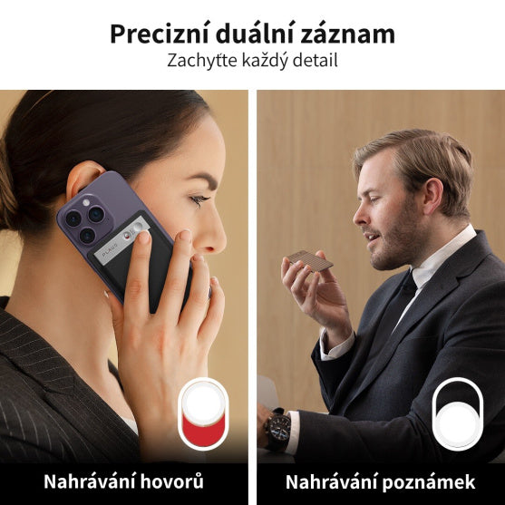 AI záznamník Plaud Note – černý - istyle.work