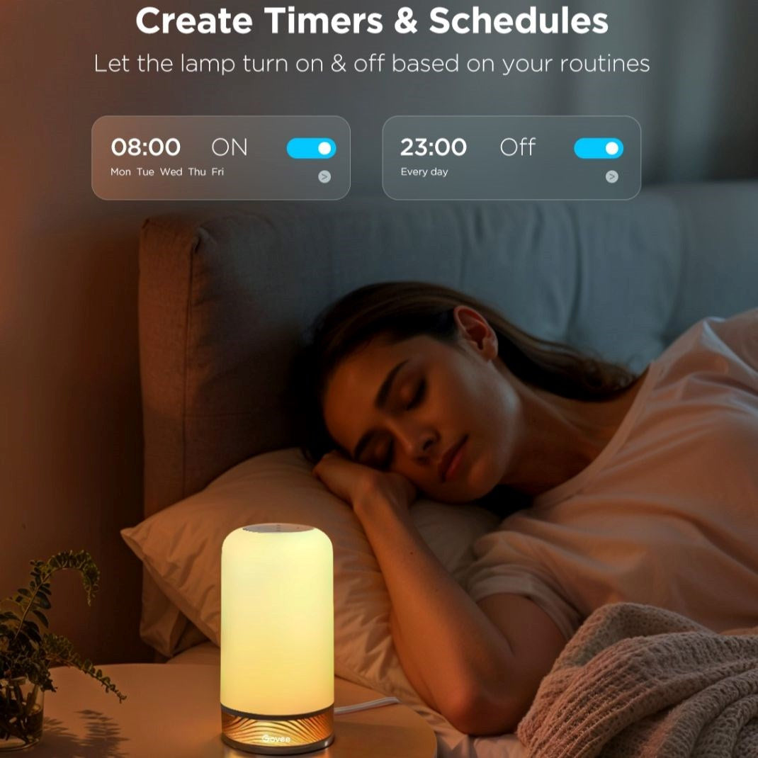 Stolní lampa Govee Table Lamp 2 RGBW s podporou Matter – bílá