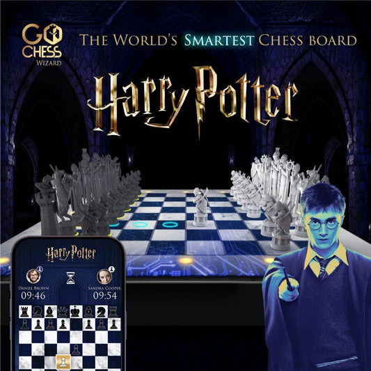 Harry Potter GoChess chytrá šachovnice s kouzelnickým příběhem