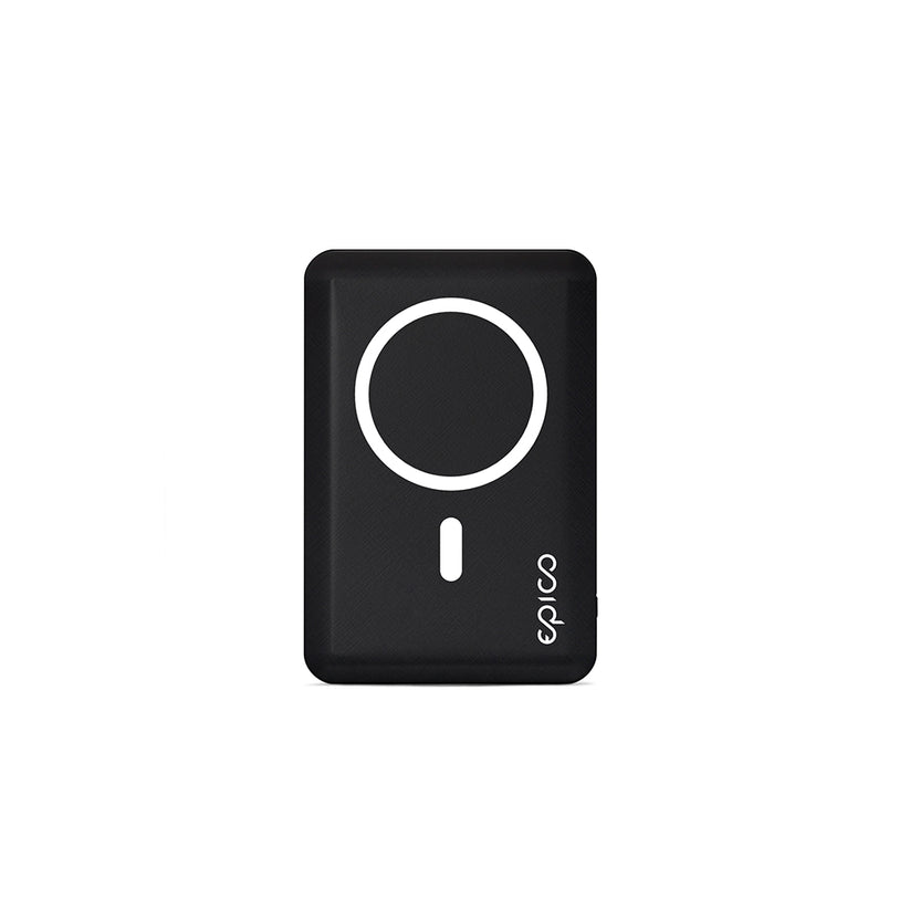 Bezdrátová powerbanka Epico s podporou MagSafe 5000mAh - černá - istyle.work