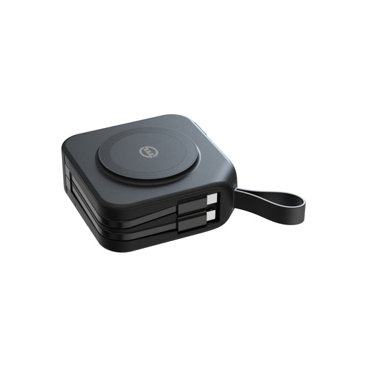 Cestovní nabíječka s powerbankou Mobile Origin 10 000 mAh - černá - istyle.work