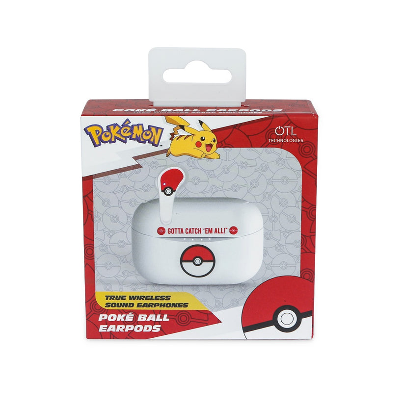 Dětská bezdrátová sluchátka OTL TWS Pokémon Poké Ball - istyle.work