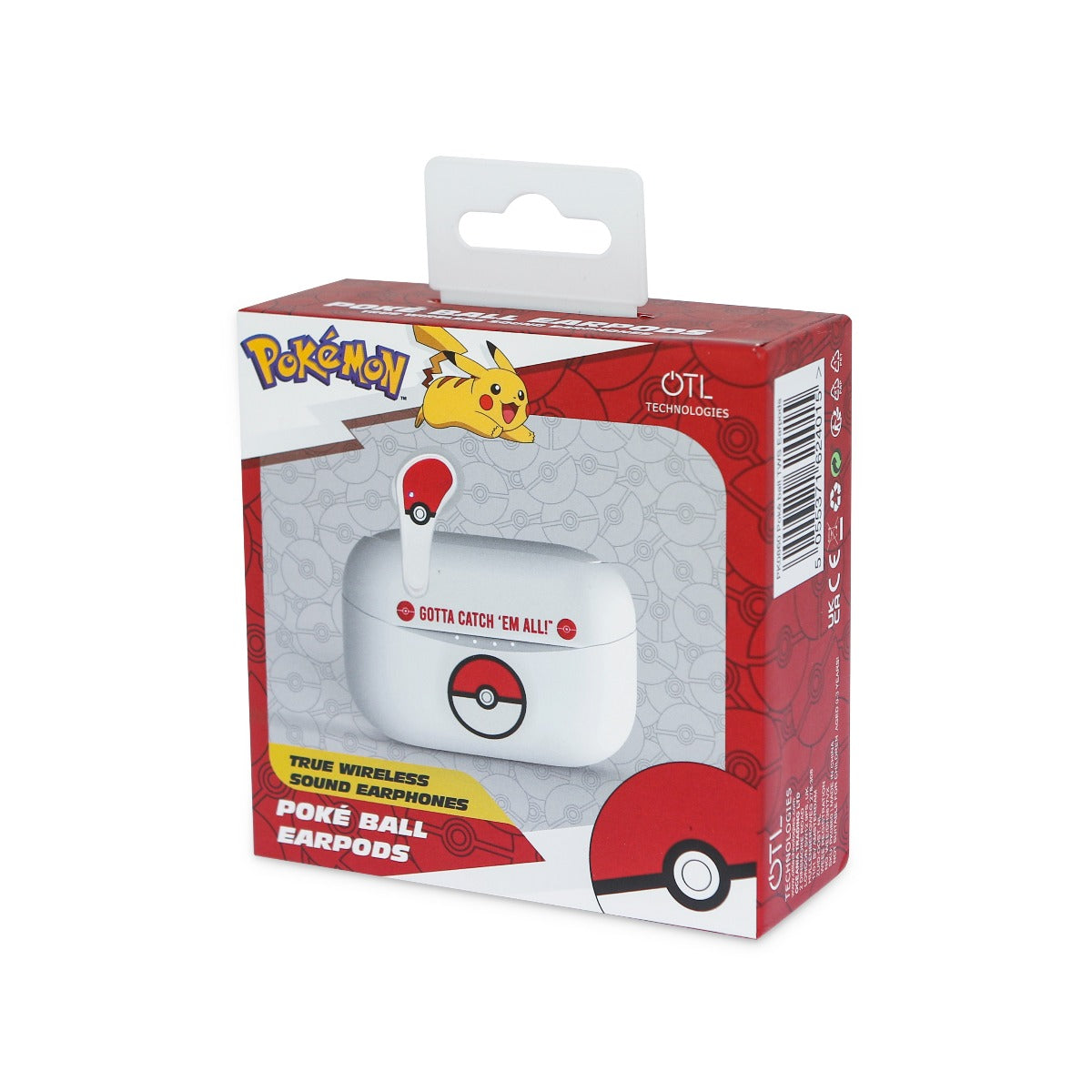 Dětská bezdrátová sluchátka OTL TWS Pokémon Poké Ball - istyle.work