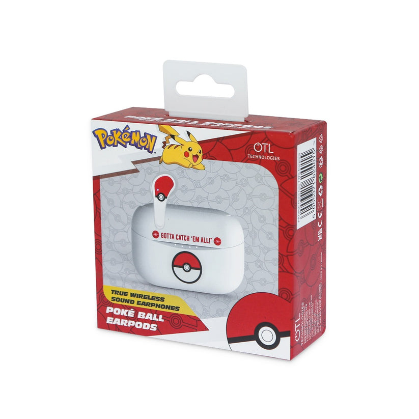 Dětská bezdrátová sluchátka OTL TWS Pokémon Poké Ball - istyle.work