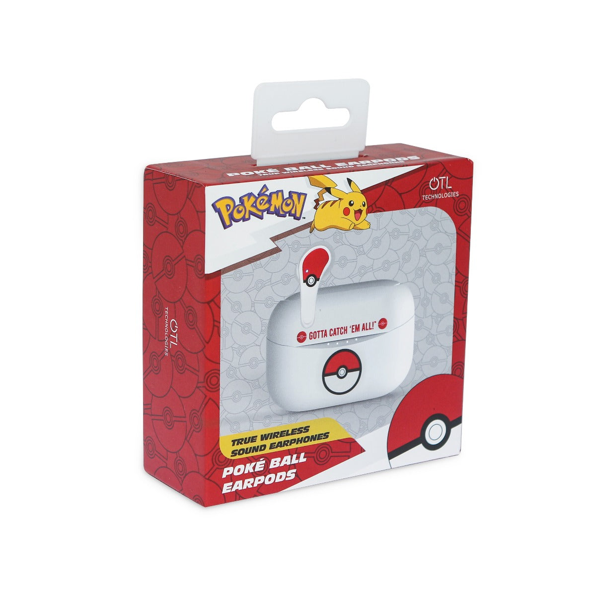 Dětská bezdrátová sluchátka OTL TWS Pokémon Poké Ball - istyle.work