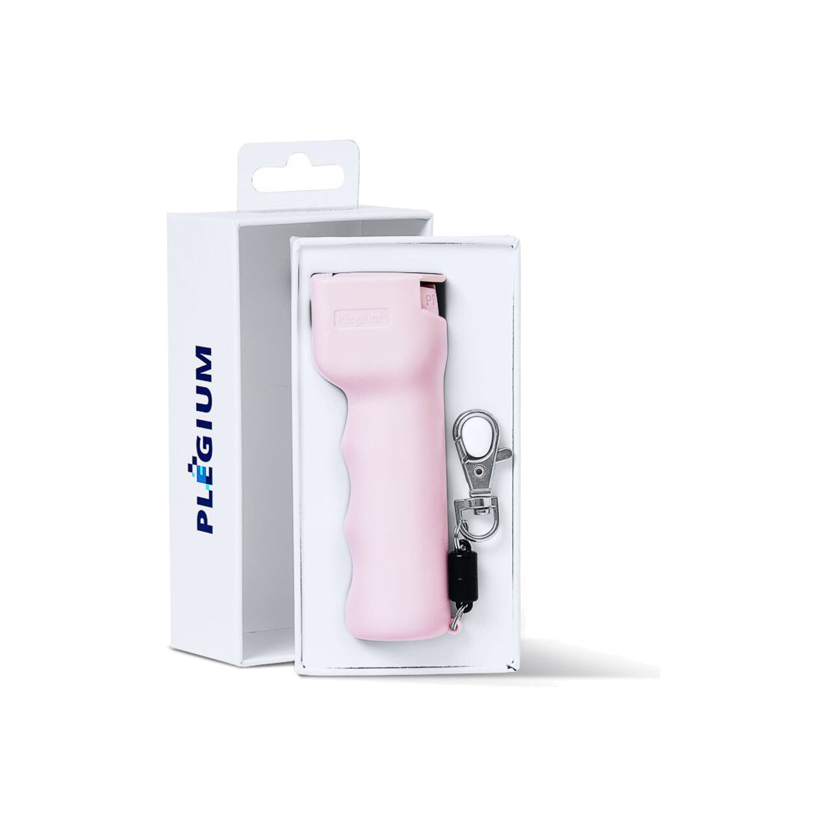 Chytrý pepřový sprej Plegium smart mini - růžový - istyle.work