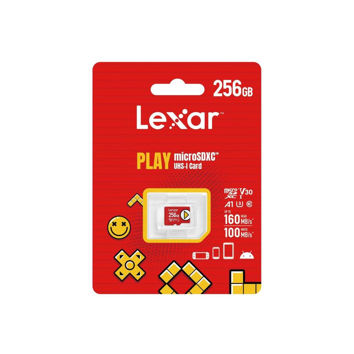 Paměťová karta Lexar 256GB PLAY microSDXC UHS-I Card - istyle.work