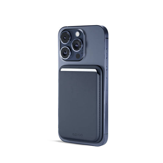 Magnetická peněženka Epico Mag+ Wallet - modrá - istyle.work