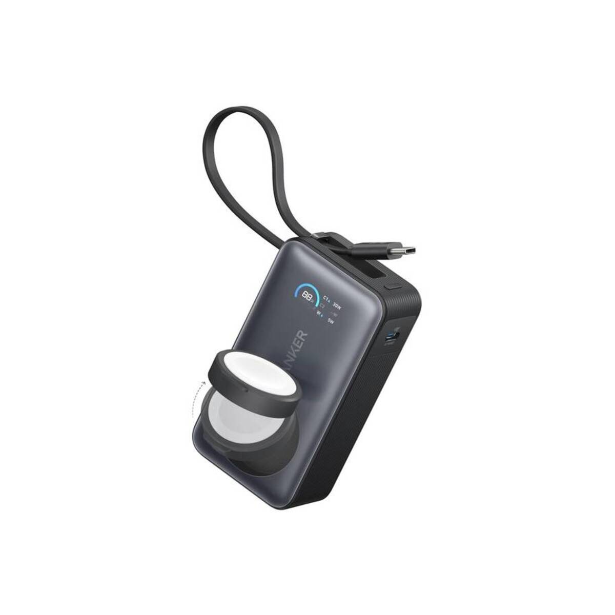 Power banka Anker MagGo 35W 10 000 mAh - černá