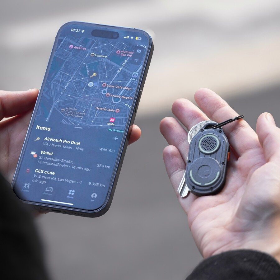 Bluetooth tracker Rolling Square AirNotch Pro Dual
