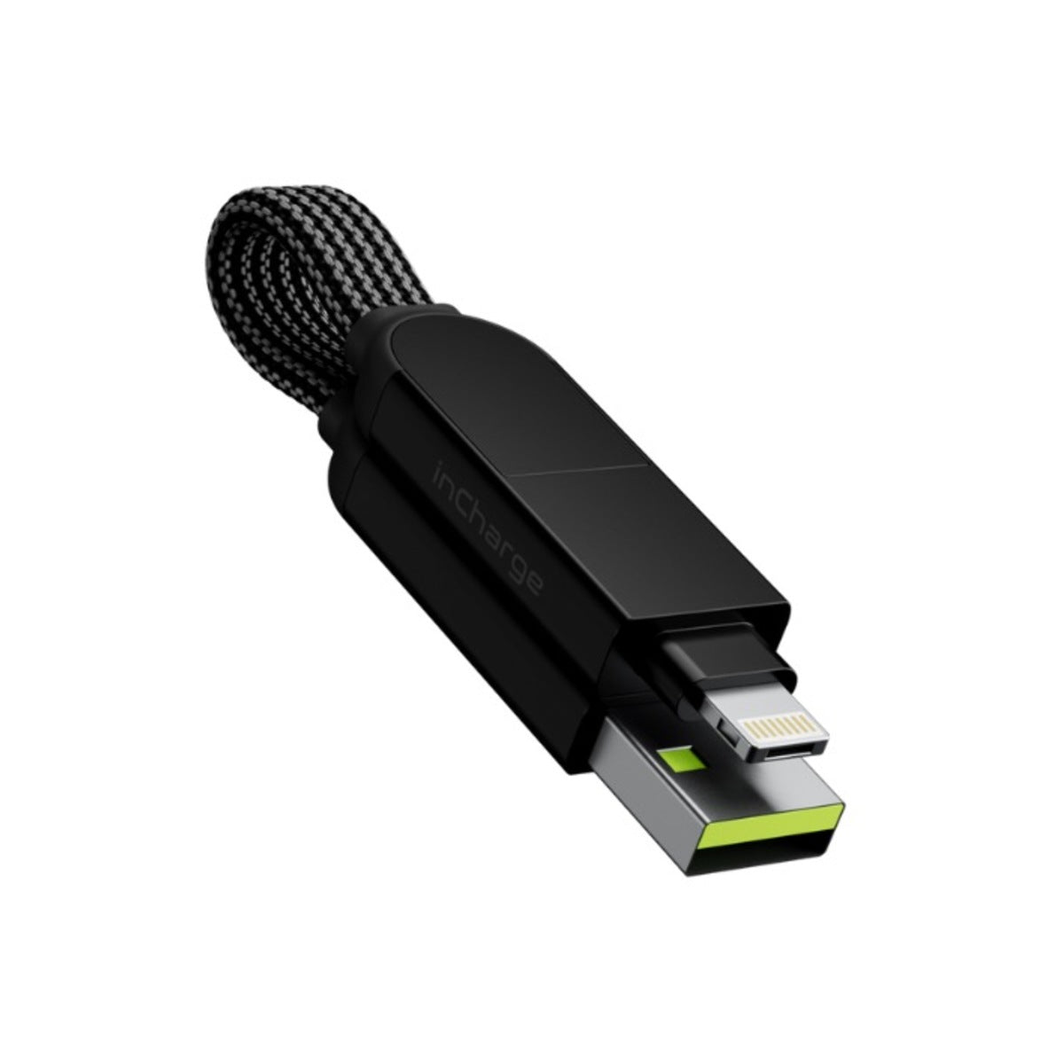 Nabíjecí kabel 6v1 Rolling Square inCharge XL - černý - istyle.work