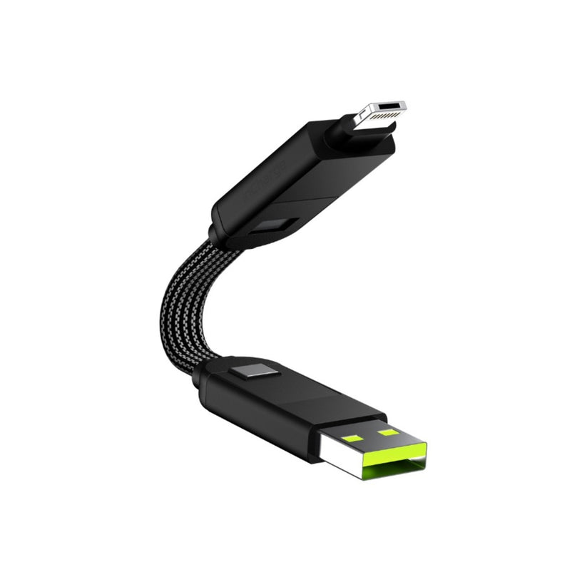 Nabíjecí kabel 6v1 Rolling Square inCharge XL - černý - istyle.work