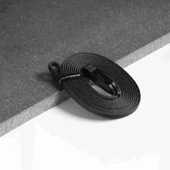 3m nabíjecí kabel 6v1 Rolling Square inCharge XL - černý - istyle.work