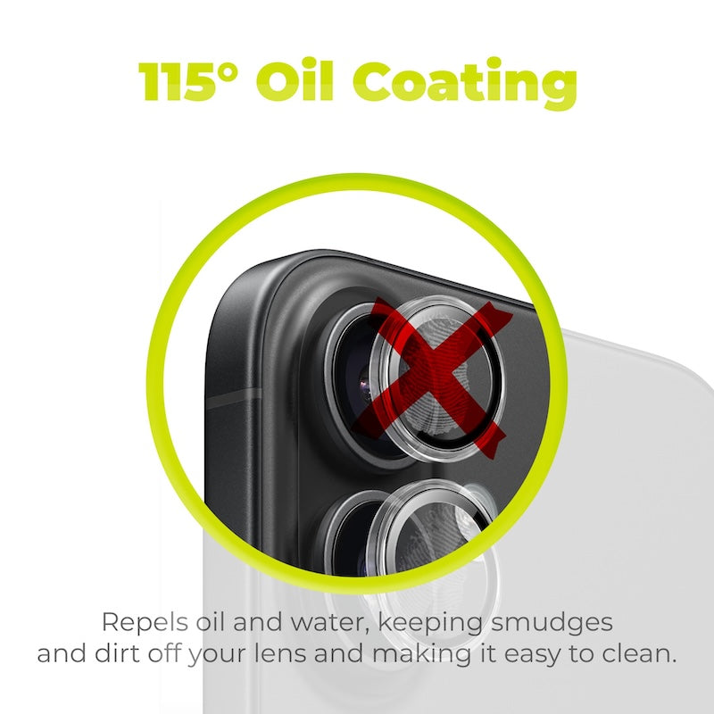 Safírové sklo na čočky pro iPhone 16/16 Plus Mobile Origin - průhledné - istyle.work