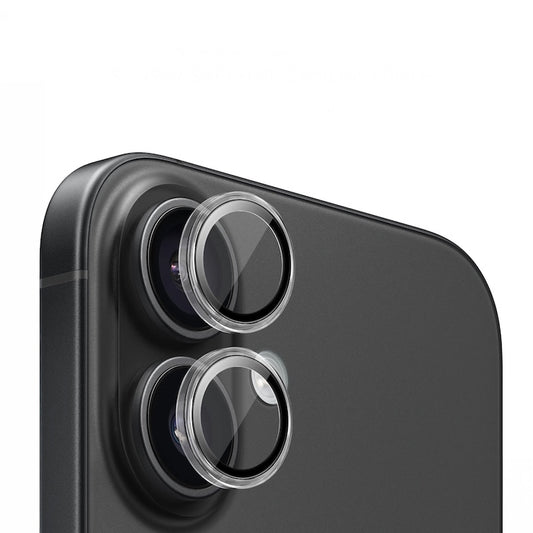 Safírové sklo na čočky pro iPhone 16/16 Plus Mobile Origin - průhledné - istyle.work