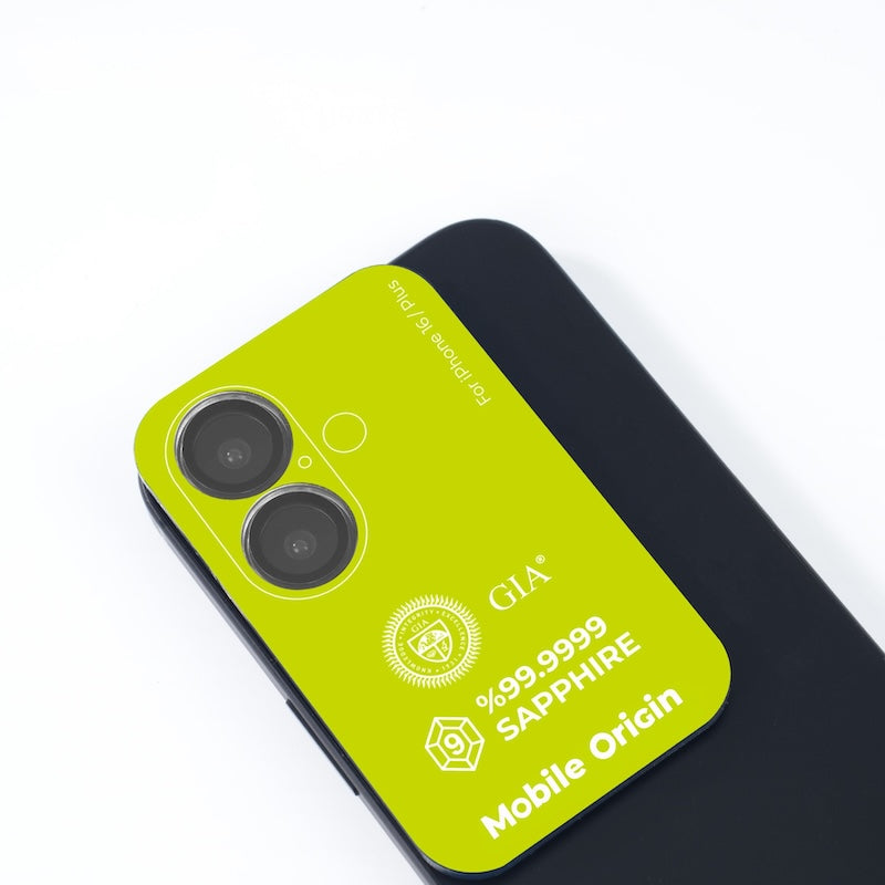 Safírové sklo na čočky pro iPhone 16/16 Plus Mobile Origin - průhledné - istyle.work