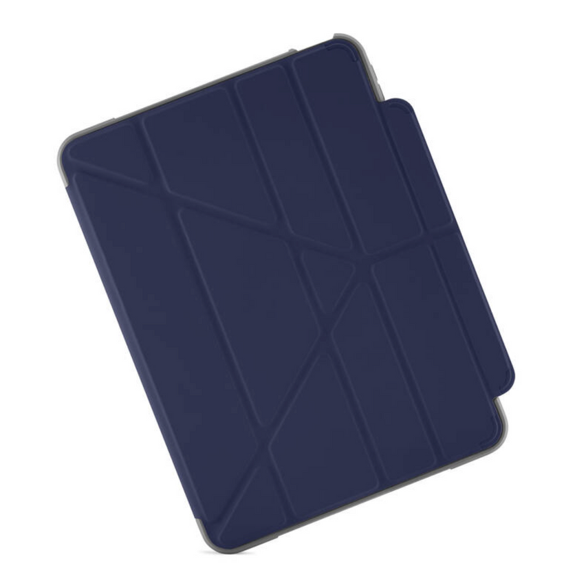 Obal na iPad Air 10.9 (2020) Pipetto Origami Pencil Shield - námořní modrá - istyle.work