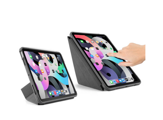 Obal na iPad Air 10.9" (2020) Pipetto Origami Shield - černý - istyle.work