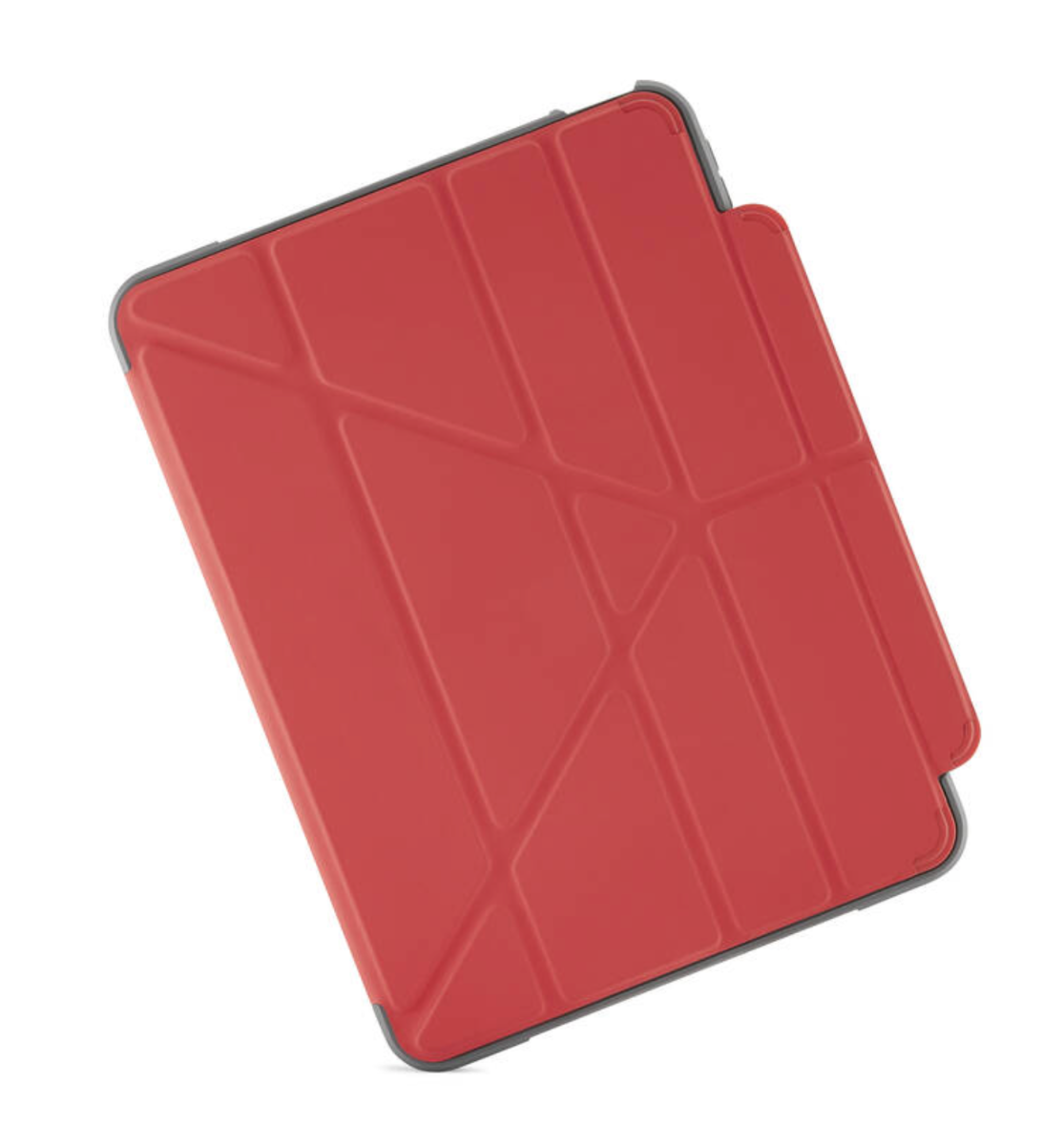 Obal na iPad Air 10.9" (2020) Pipetto Origami Pencil Shield - červený - istyle.work