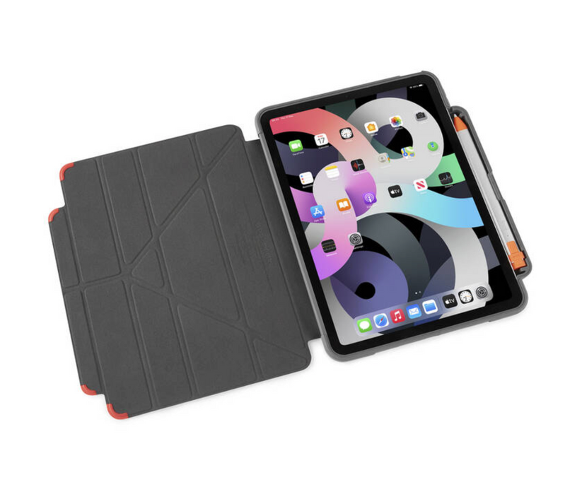 Obal na iPad Air 10.9" (2020) Pipetto Origami Pencil Shield - červený - istyle.work