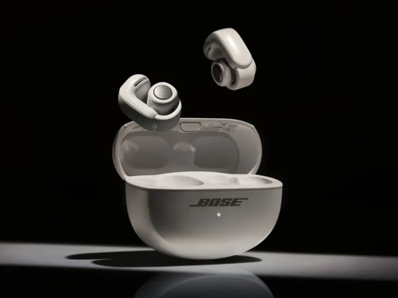 Bezdrátová sluchátka Bose Ultra Open Earbuds White Diamond 60th Edition - bílá - istyle.work