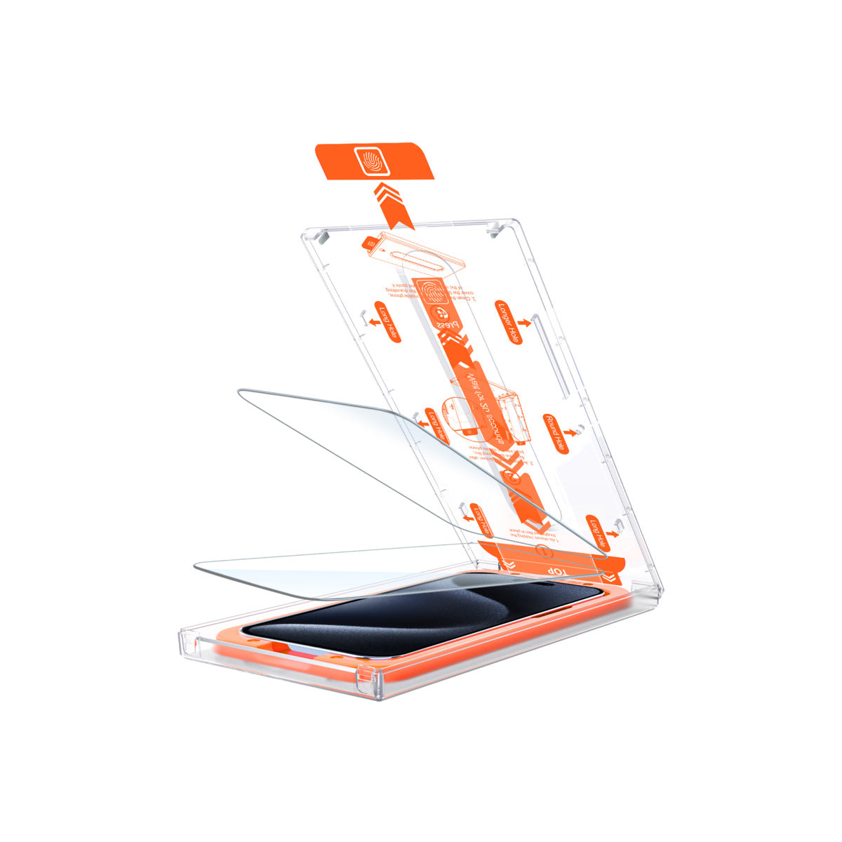 2 kusy ochranného skla pro iPhone 15 se snadným aplikátorem Mobile Origin Screen Guard - istyle.work