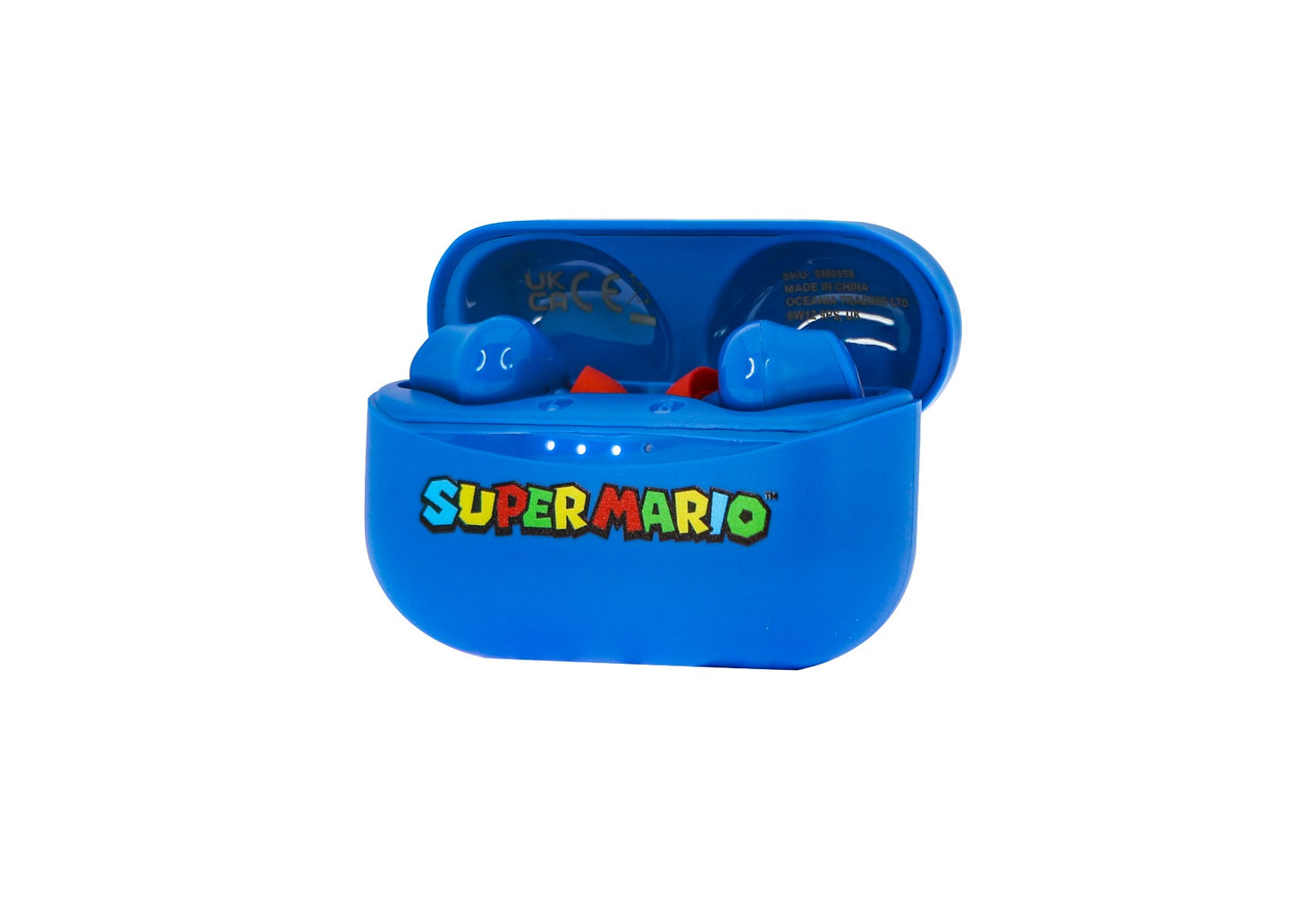 Dětská bezdrátová sluchátka OTL TWS Super Mario Blue - istyle.work