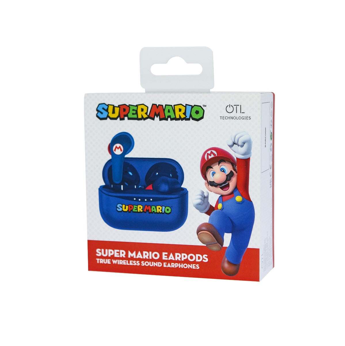 Dětská bezdrátová sluchátka OTL TWS Super Mario Blue - istyle.work