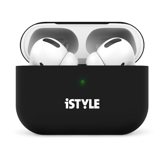 Silikonový obal na AirPods 3. generace iSTYLE - černý - istyle.work