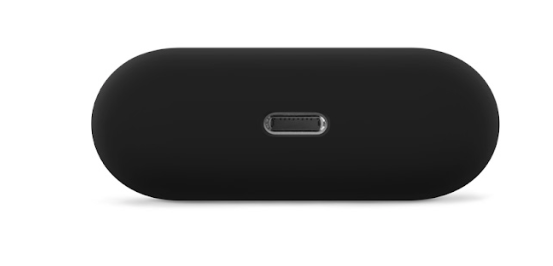 Silikonový obal na AirPods 3. generace iSTYLE - černý - istyle.work