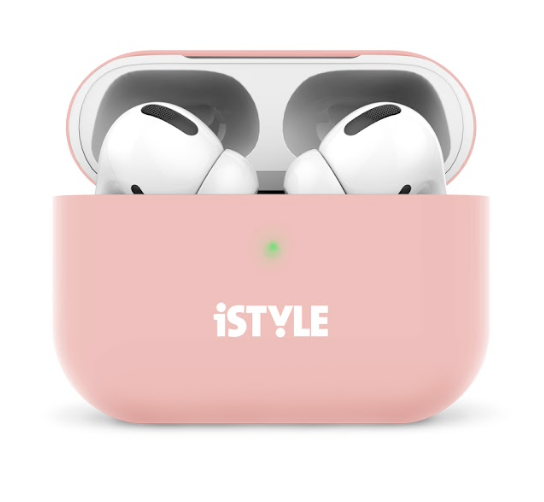 Silikonový obal na AirPods 3. generace iSTYLE - růžový - istyle.work