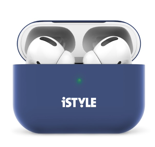 Silikonový obal na AirPods 3. generace iSTYLE - modrý - istyle.work