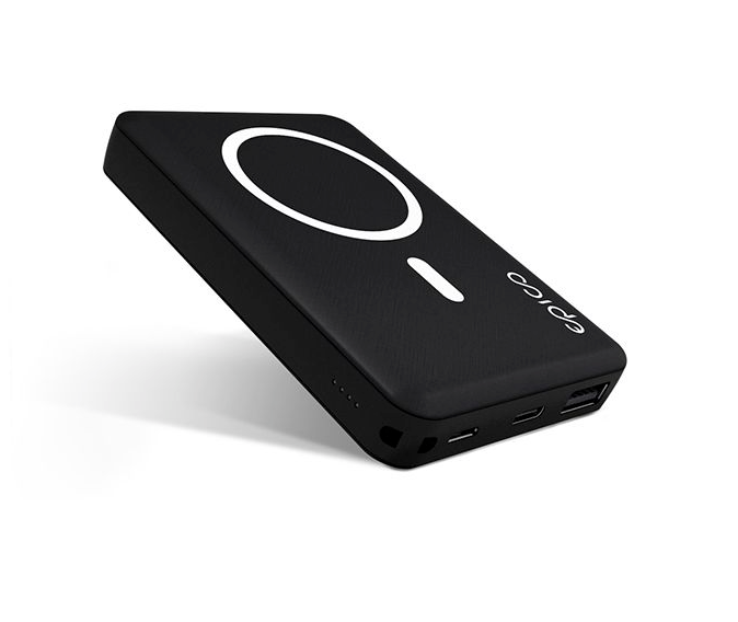Bezdrátová powerbanka Epico s podporou MagSafe 5000mAh - černá - istyle.work