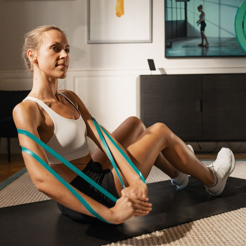 Chytrá posilovací guma STRAFFR - střední - istyle.work