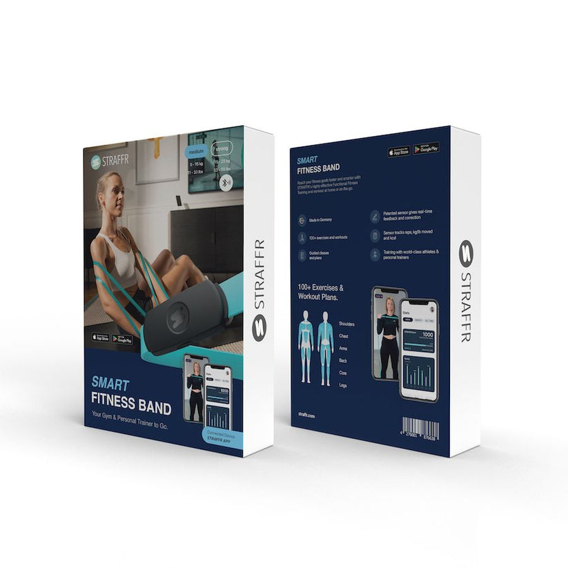 Chytrá posilovací guma STRAFFR - střední - istyle.work