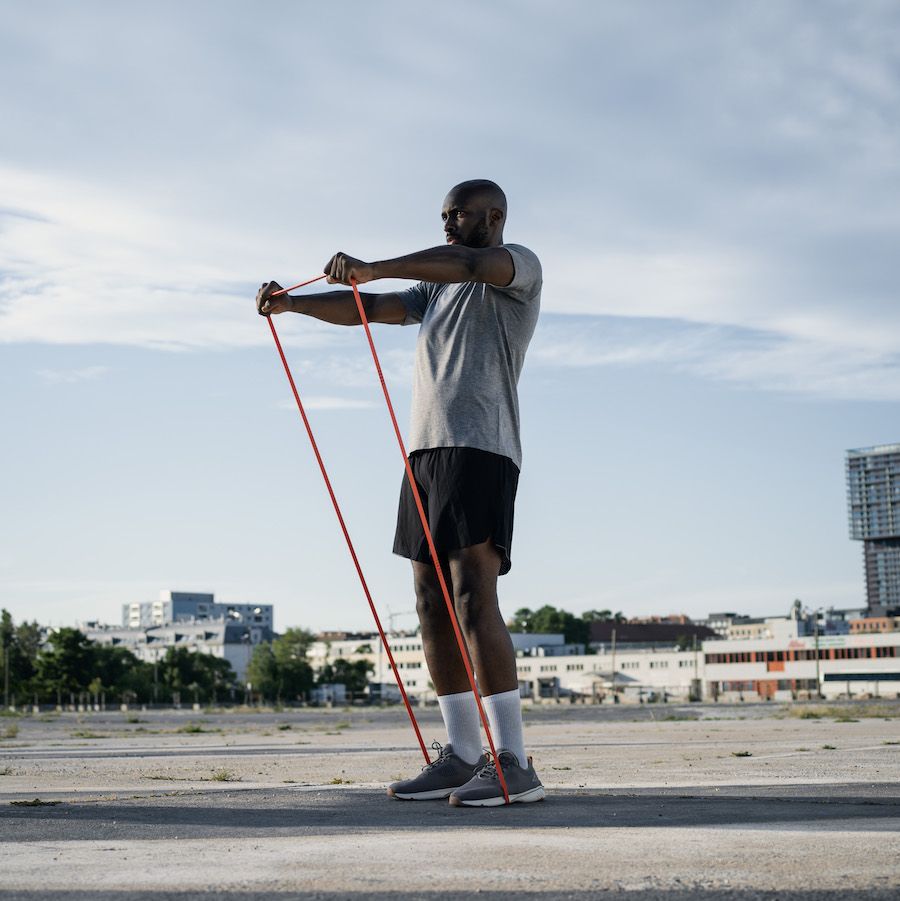 Chytrá posilovací guma STRAFFR - silná - istyle.work