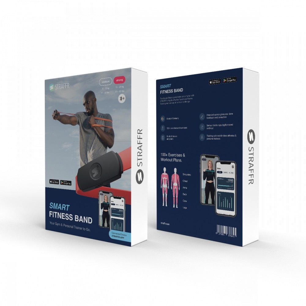 Chytrá posilovací guma STRAFFR - silná - istyle.work