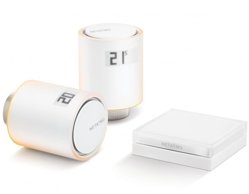 Chytré radiátorové hlavice Netatmo - Starter Pack - istyle.work