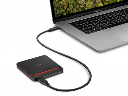 Externí SSD disk Lacie 2TB Portable USB 3.1 + USB 3.1 Type C - istyle.work