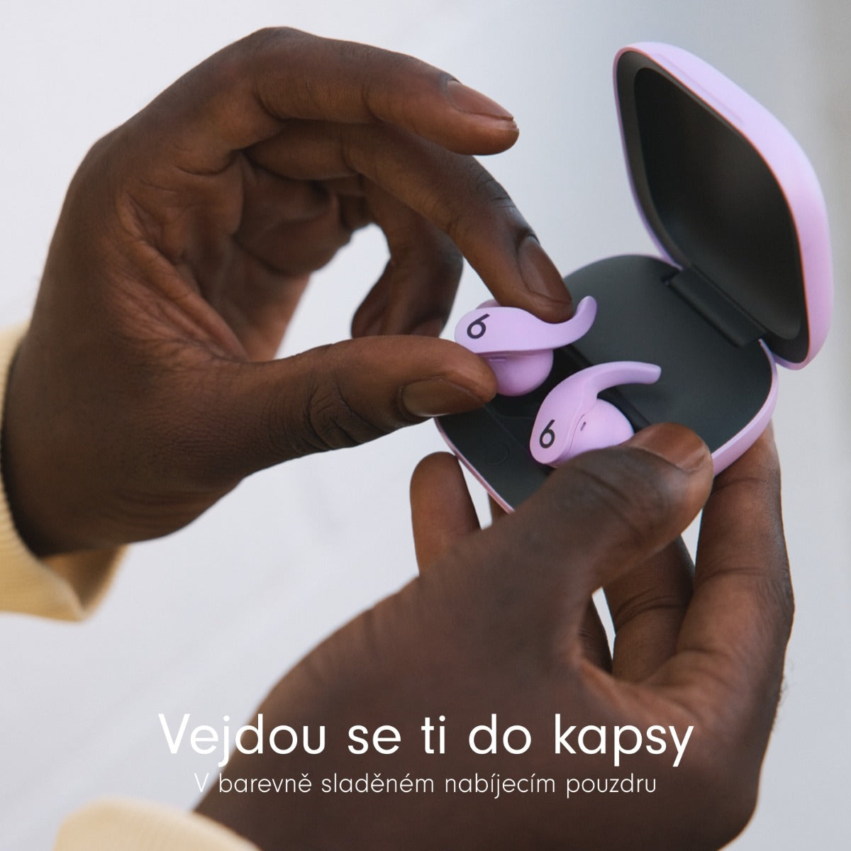 Bezdrátová sluchátka Beats Fit Pro – kamenně fialová - istyle.work