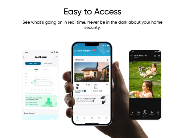 3K duální bezdrátová bezpečnostní kamera se solárním panelem Eufy SoloCam S340 - istyle.work
