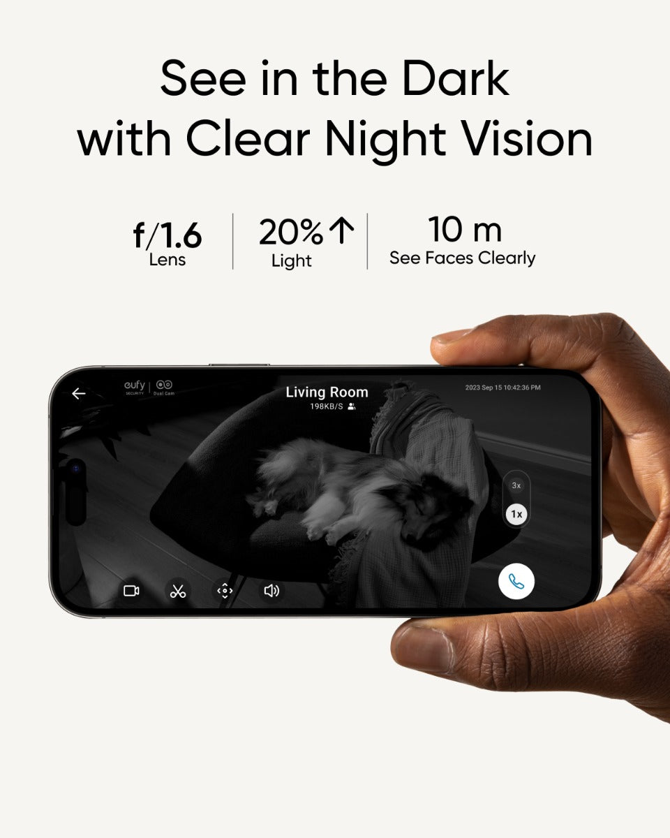 Vnitřní 4K kamera Eufy Indoor Cam S350 - istyle.work