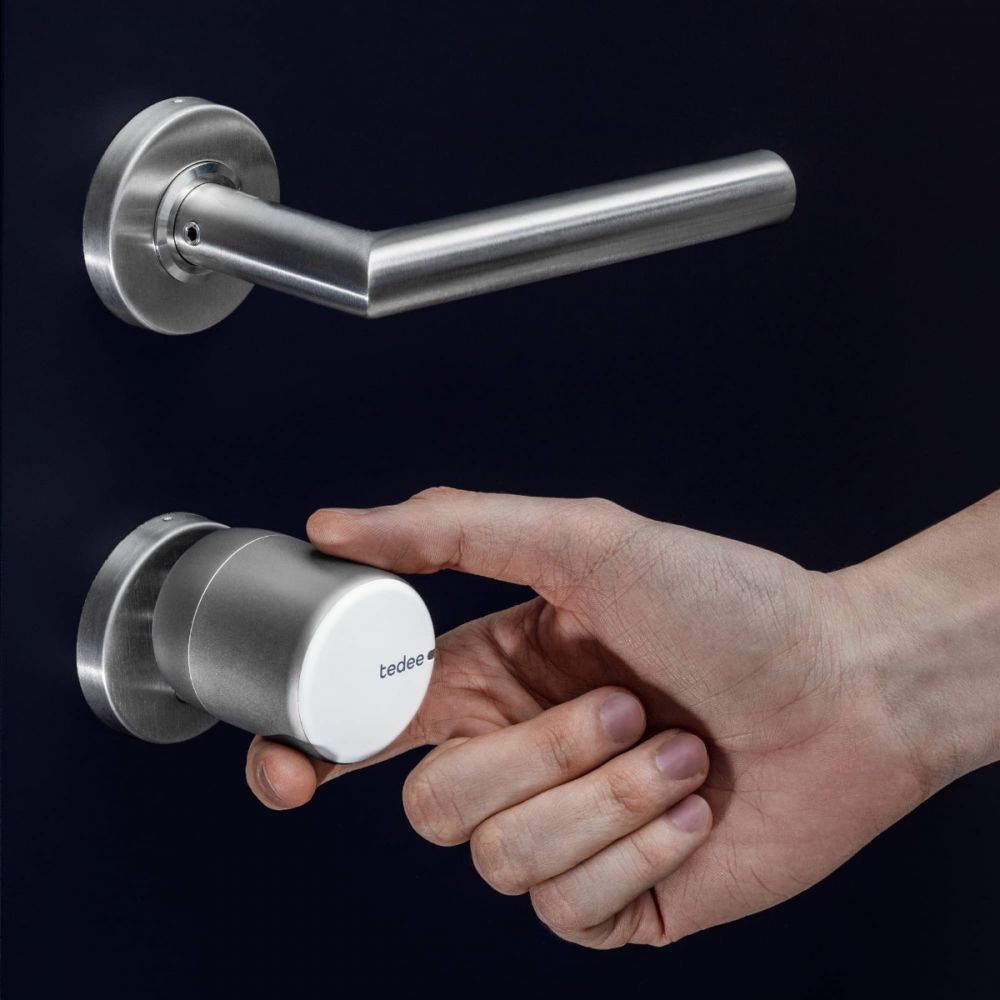 Chytrý zámek TeDee - stříbrný - istyle.work