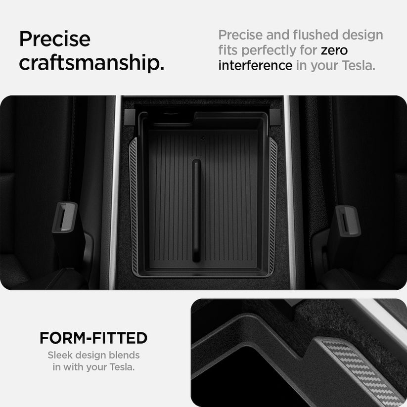 Organizér do loketní opěrky Spigen Tesla Armrest Console Organizer - černý - istyle.work