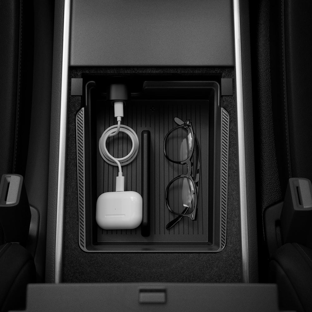 Organizér do loketní opěrky Spigen Tesla Armrest Console Organizer - černý - istyle.work