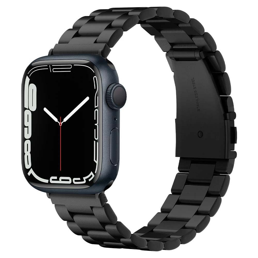 Řemínek pro Apple Watch 42/44mm Spigen Modern Fit - černý - istyle.work
