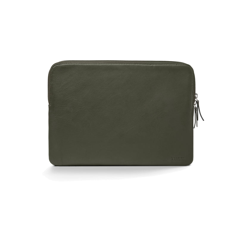 Pouzdro pro MacBook 13" Trunk Leather Sleeve - zelené - istyle.work