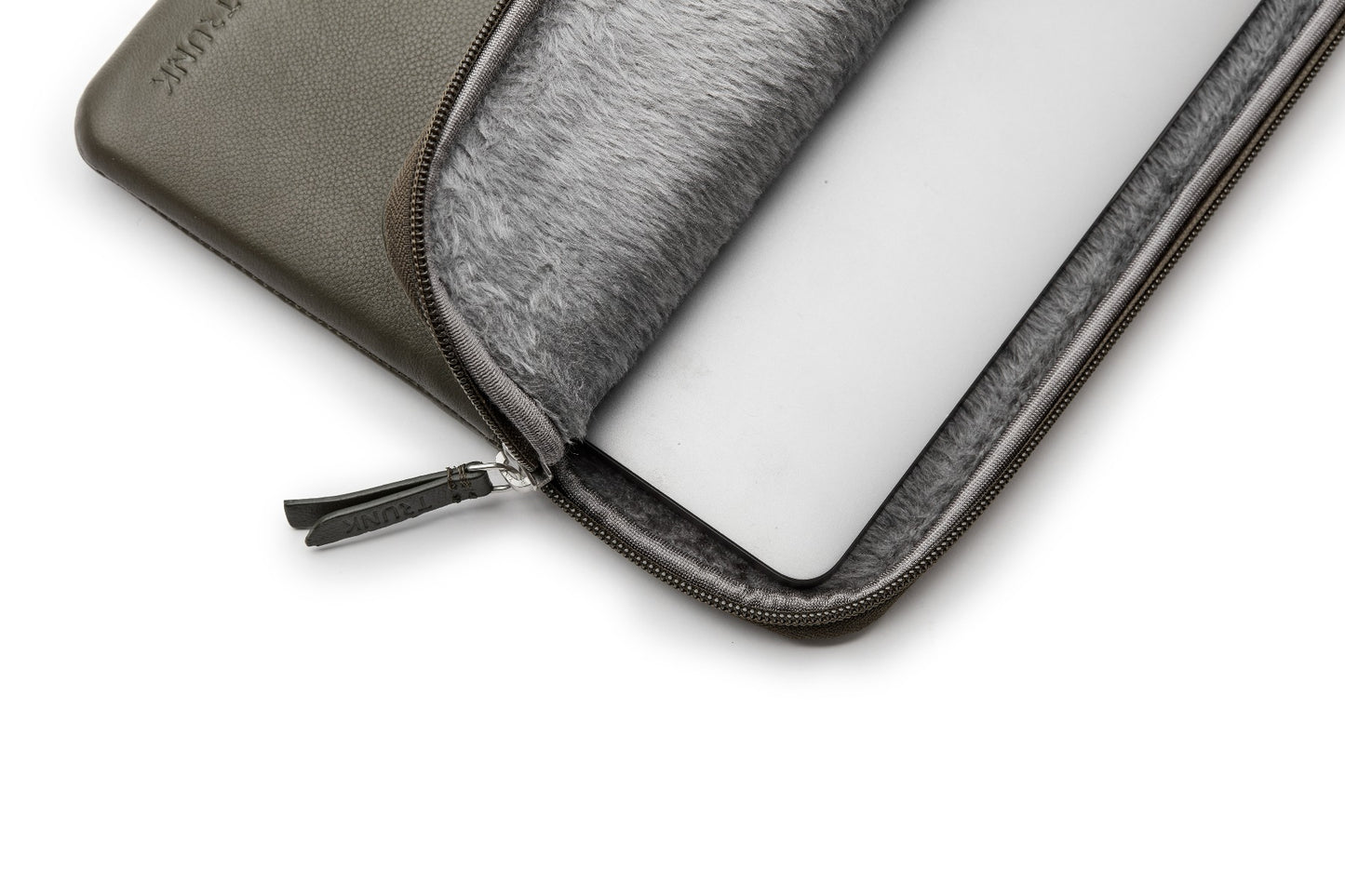 Pouzdro pro MacBook 13" Trunk Leather Sleeve - zelené - istyle.work